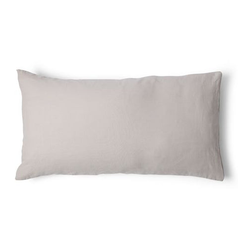 FUNDA ALMOHADA LINO GRIS 90X50
