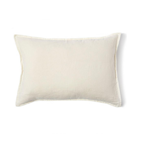 FUNDA ALMOHADON LINO OFF WHITE 70X50