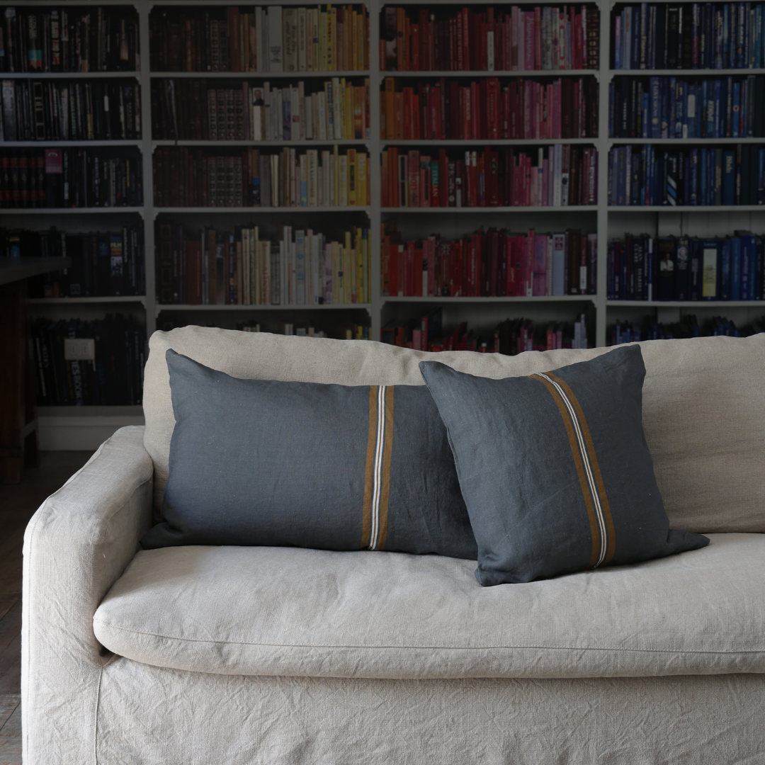 FUNDA COJIN ORIGEN GRIS 50X50