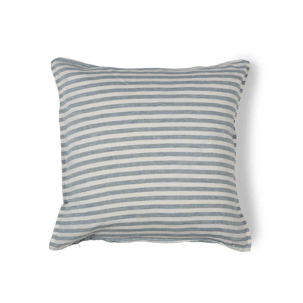 FUNDA COJIN CAPRI STRIPE TURQUESA M 50x50