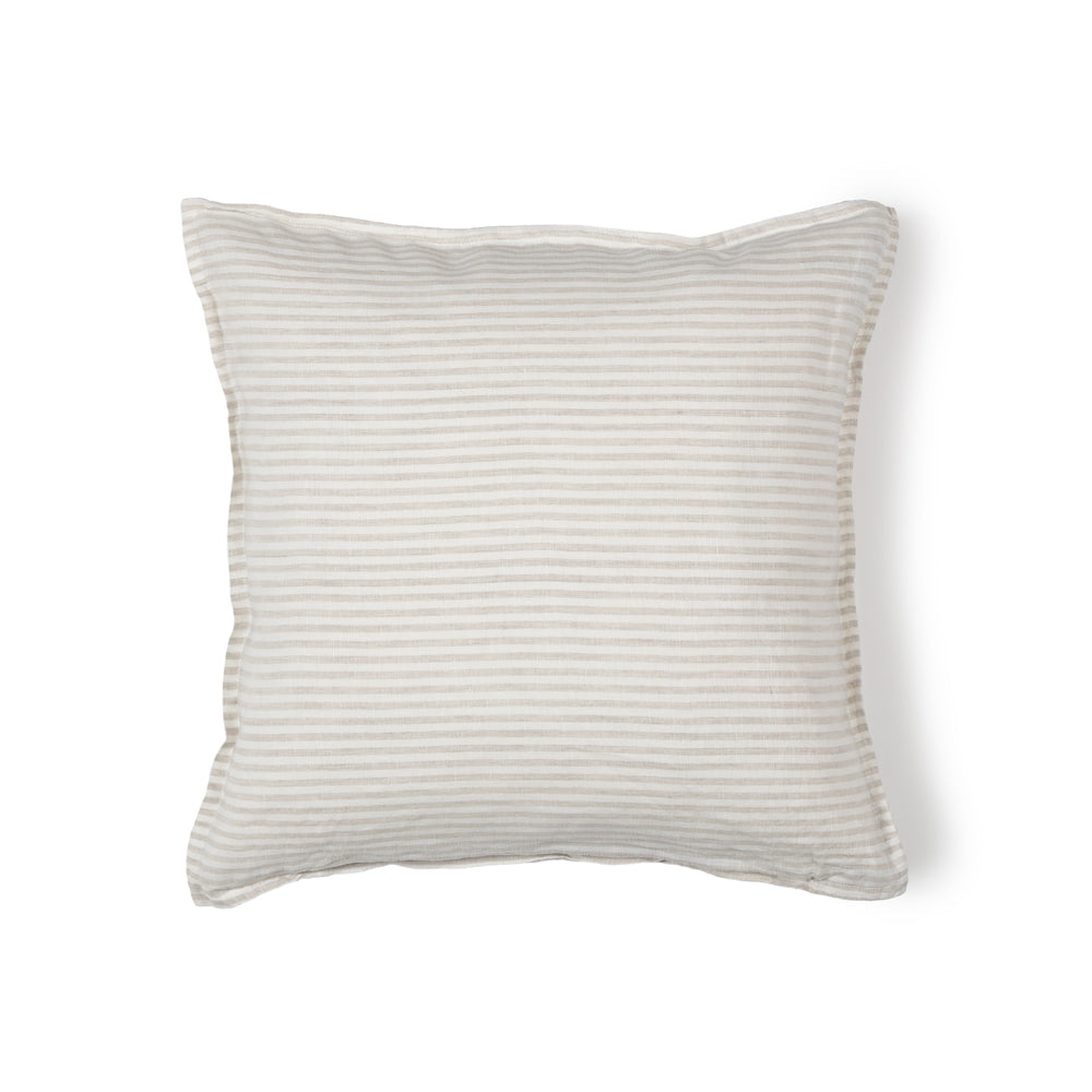 FUNDA COJIN CAPRI STRIPE BEIGE M 50x50