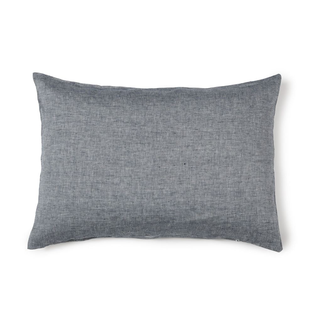 FUNDA ALMOHADON CAPRI AZUL MELANGE 70X50