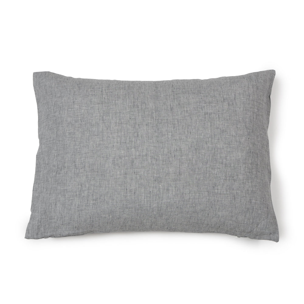 FUNDA ALMOHADON CAPRI GRIS MELANGE 70X50
