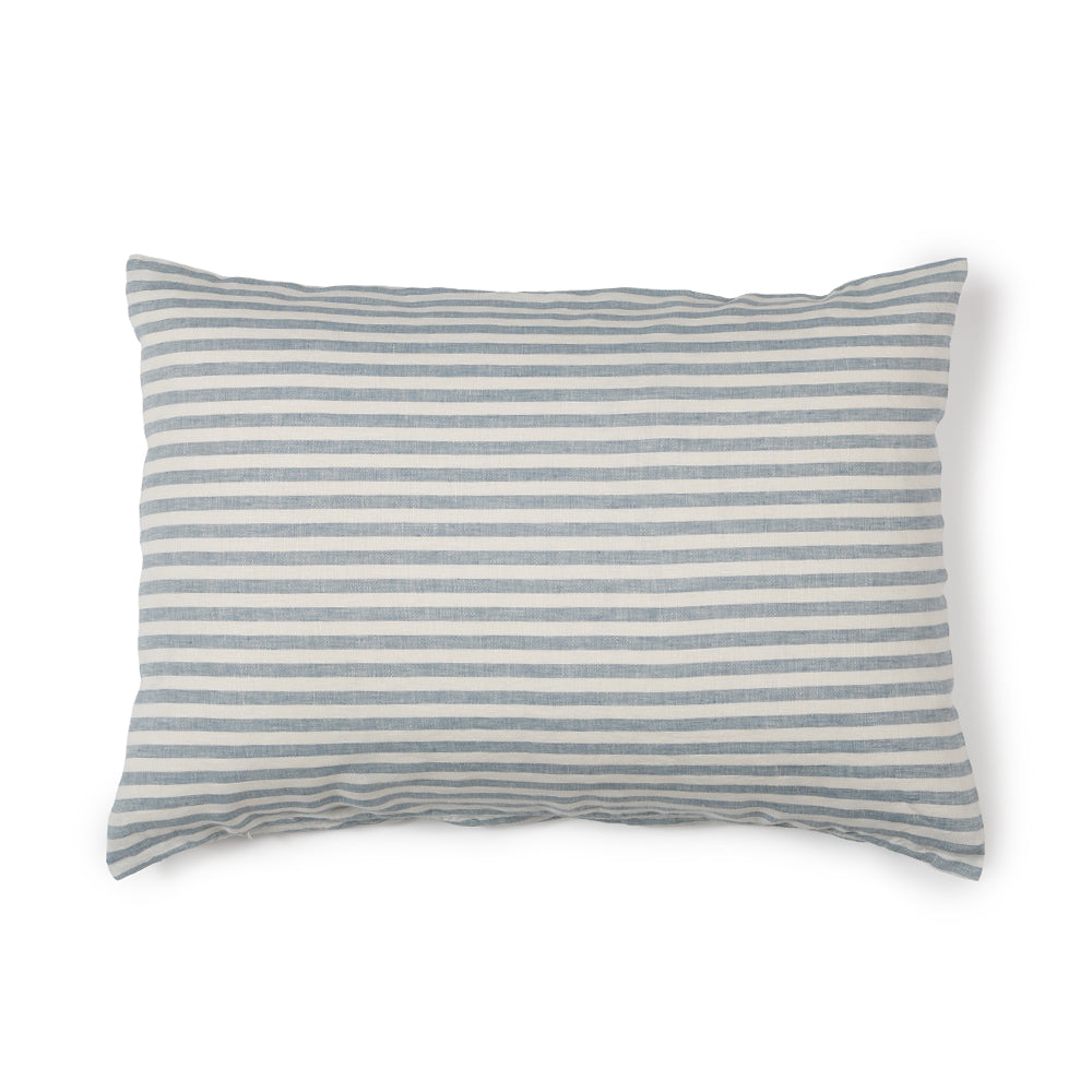 FUNDA ALMOHADON CAPRI RAYAS TURQUESA 70X50