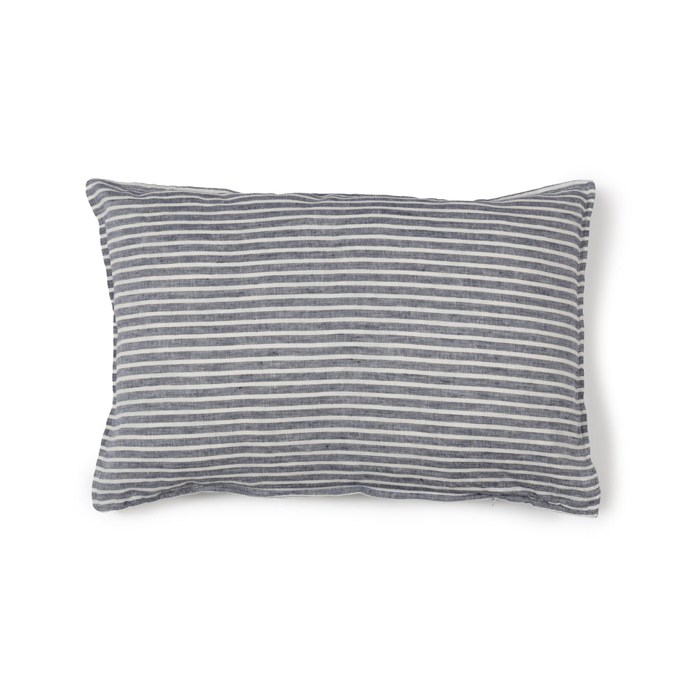 FUNDA COJIN CAPRI STRIPE AZUL M 60x40