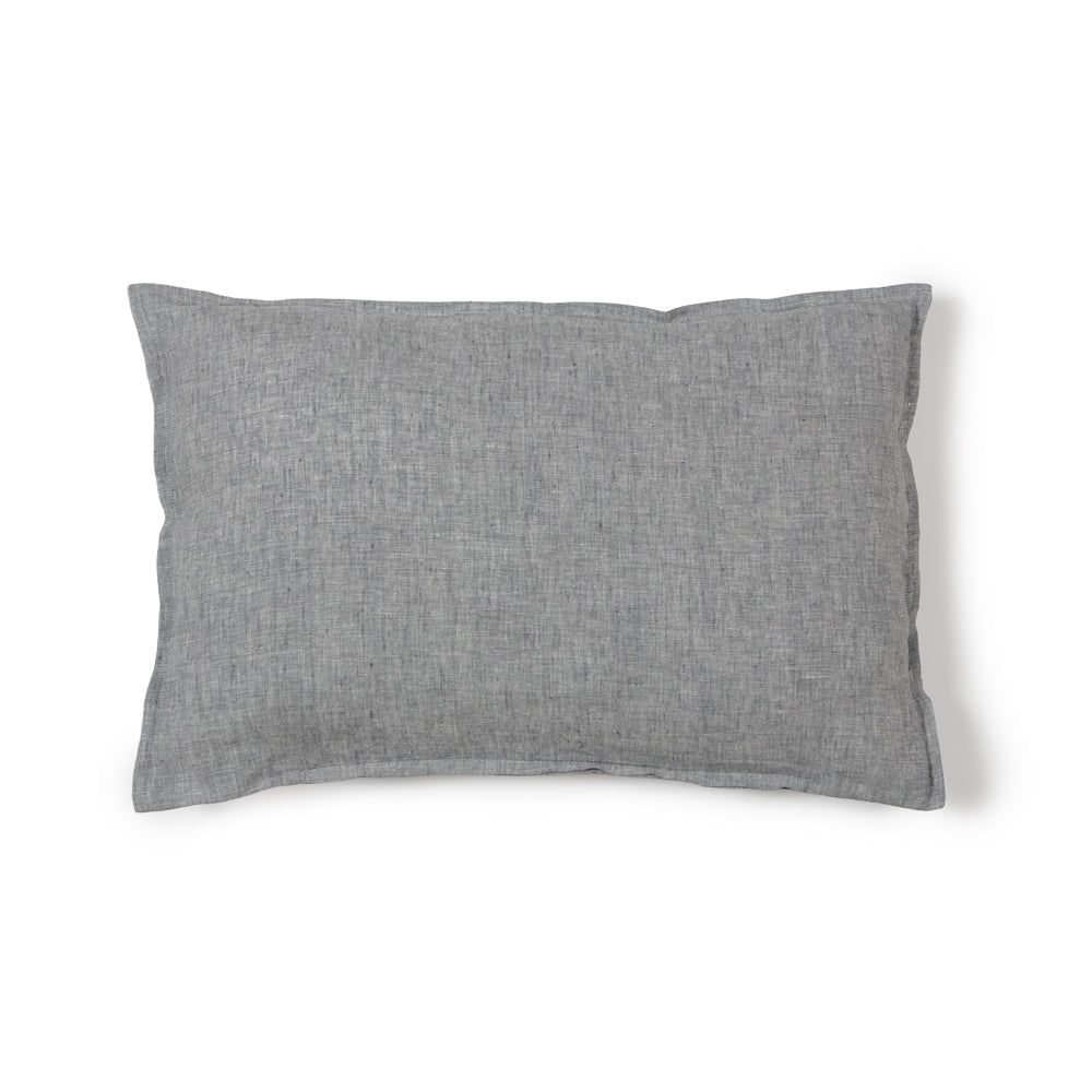 FUNDA COJIN CAPRI LINO GRIS MELANGE 60x40