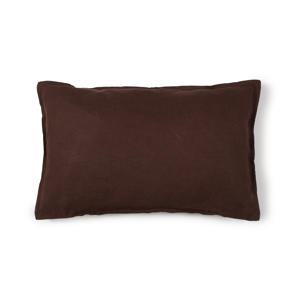 FUNDA COJIN LINO CAPRI COFFEE 60x40