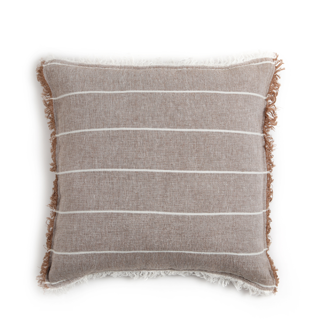 FUNDA COJIN PLAYA BEIGE 65X65