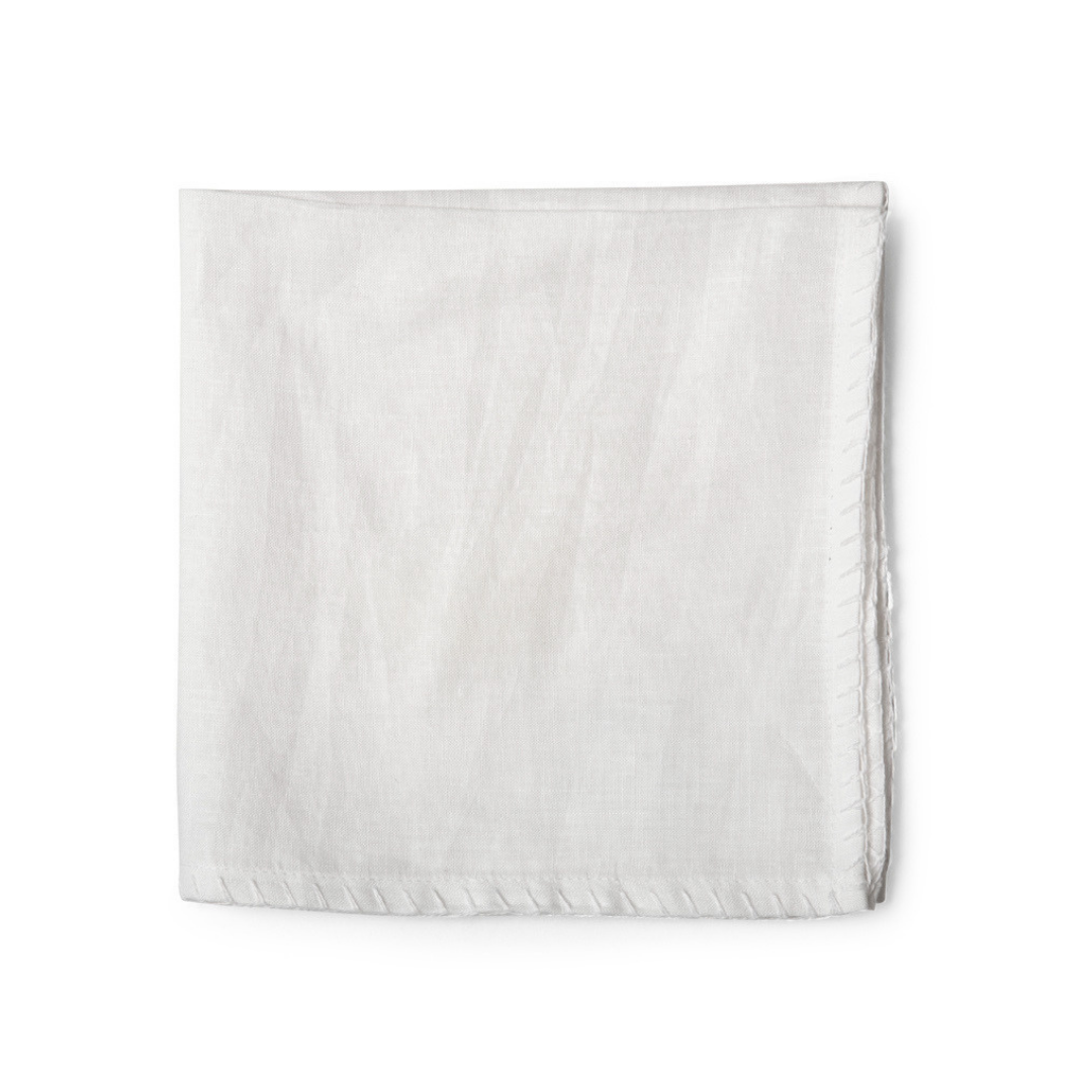 SERVILLETA LINO BLANCO