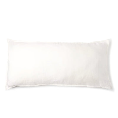 FUNDA COJIN LINO WHITE 90X45