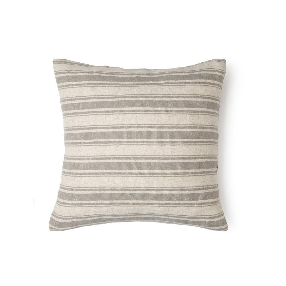 FUNDA COJIN BERNA STRIPE  TAUPE