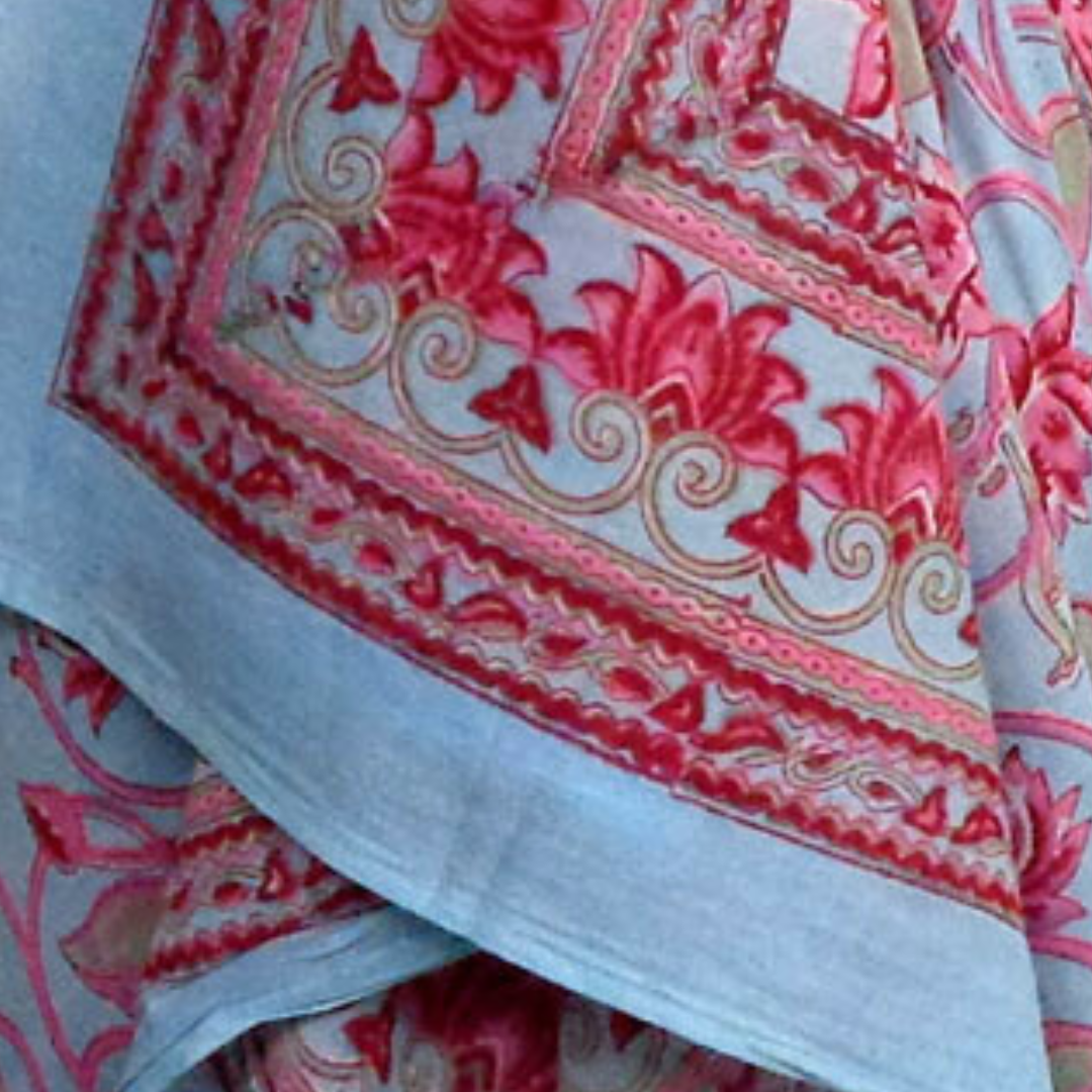 PAREO BLOCK PRINT LOTUS