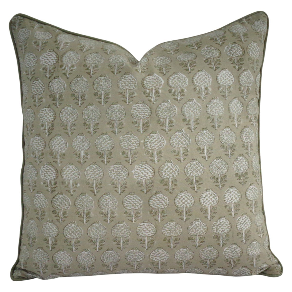 FUNDA COJIN BLOCK PRINT ART 50X50