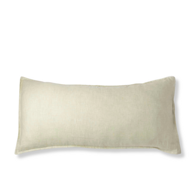 FUNDA COJIN LINO TAUPE 90X45