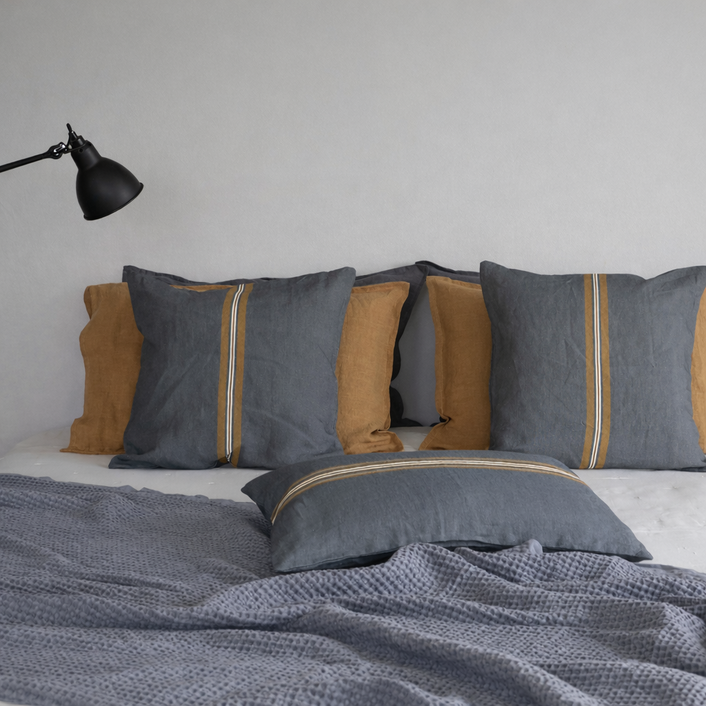 FUNDA COJIN ORIGEN GRIS 50X50