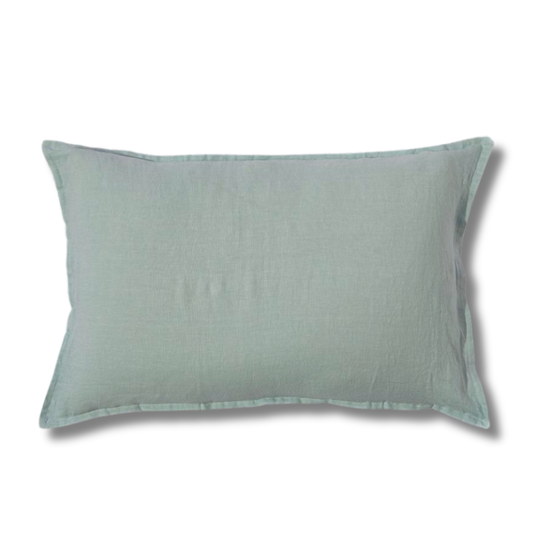 FUNDA ALMOHADON LINO WHITE 70X50