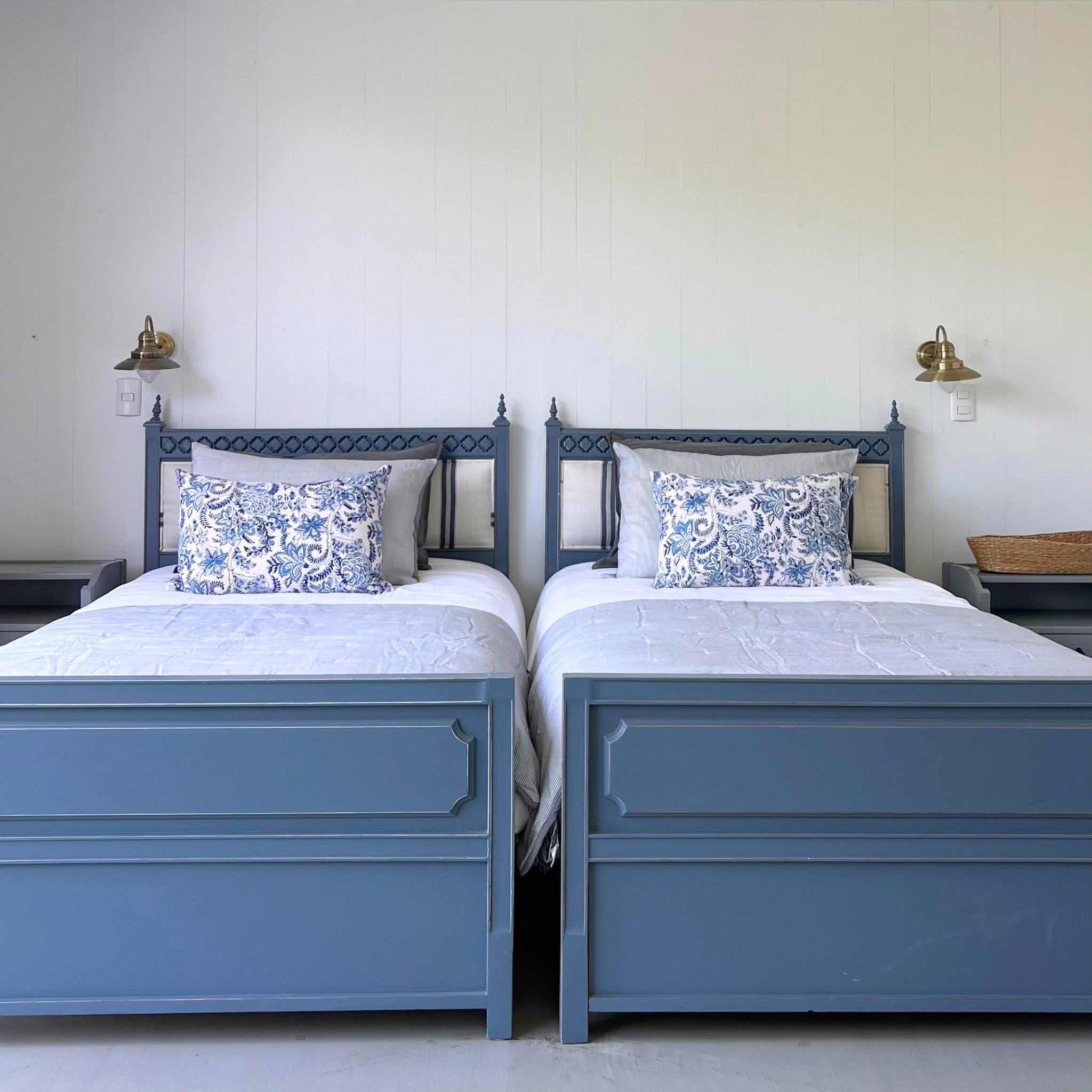 QUILT ALGODON STRIPE GRIS 100X160