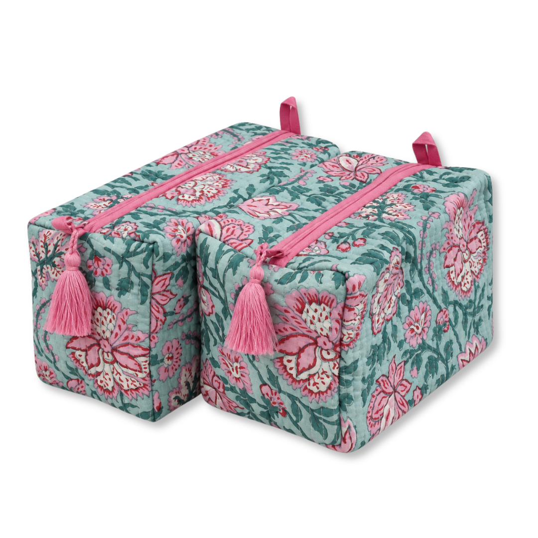 COSMETIQUERO BLOCK PRINT MOHINI