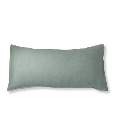 FUNDA COJIN LINO GRIS 90X45