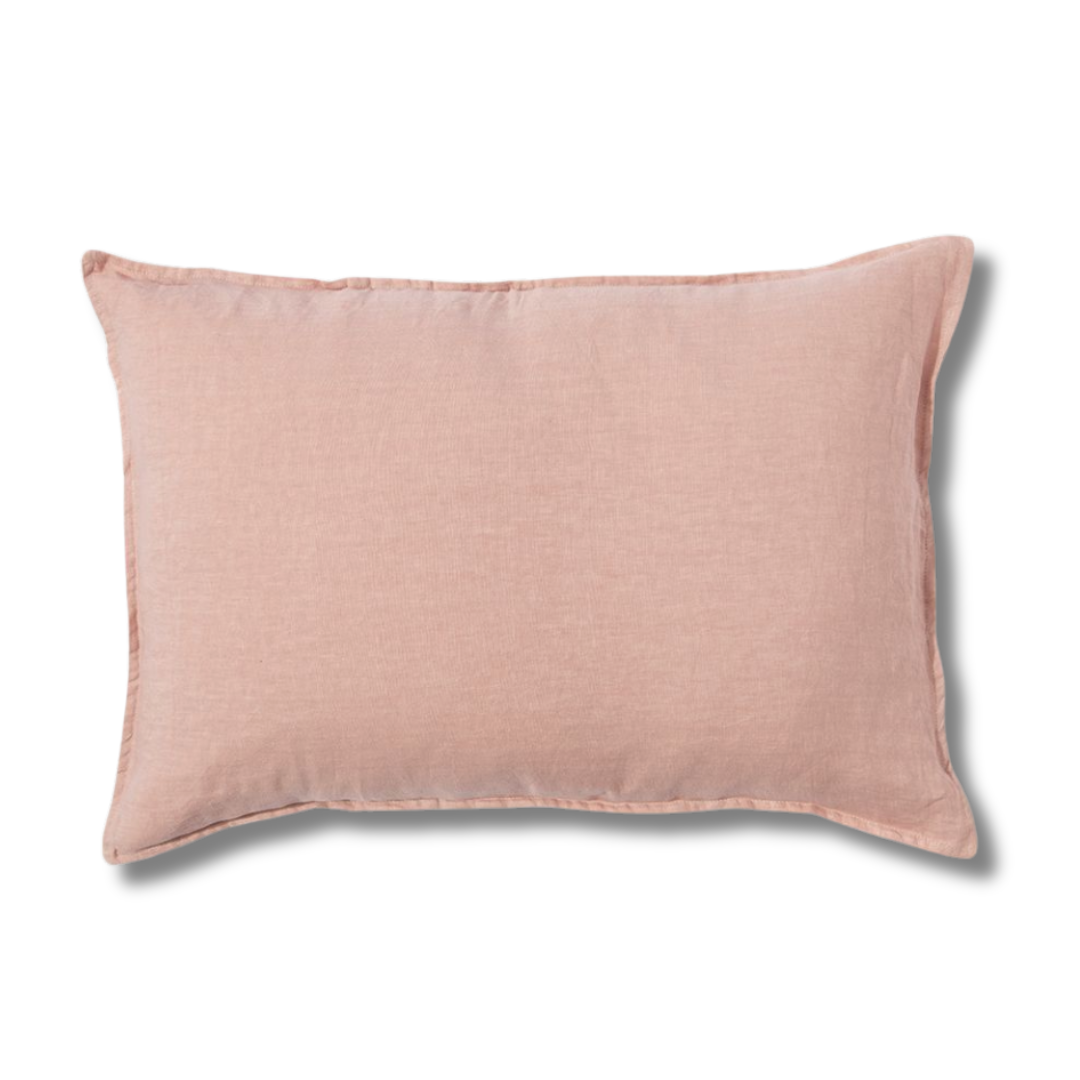 FUNDA ALMOHADON LINO WHITE 70X50