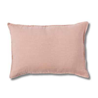 FUNDA ALMOHADON LINO TURQUESA 70X50