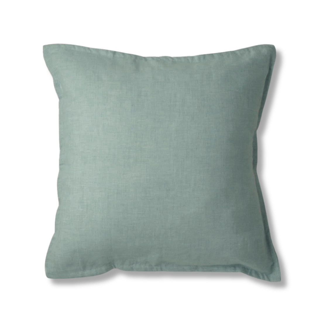 FUNDA COJIN LINO CAMEL 50X50