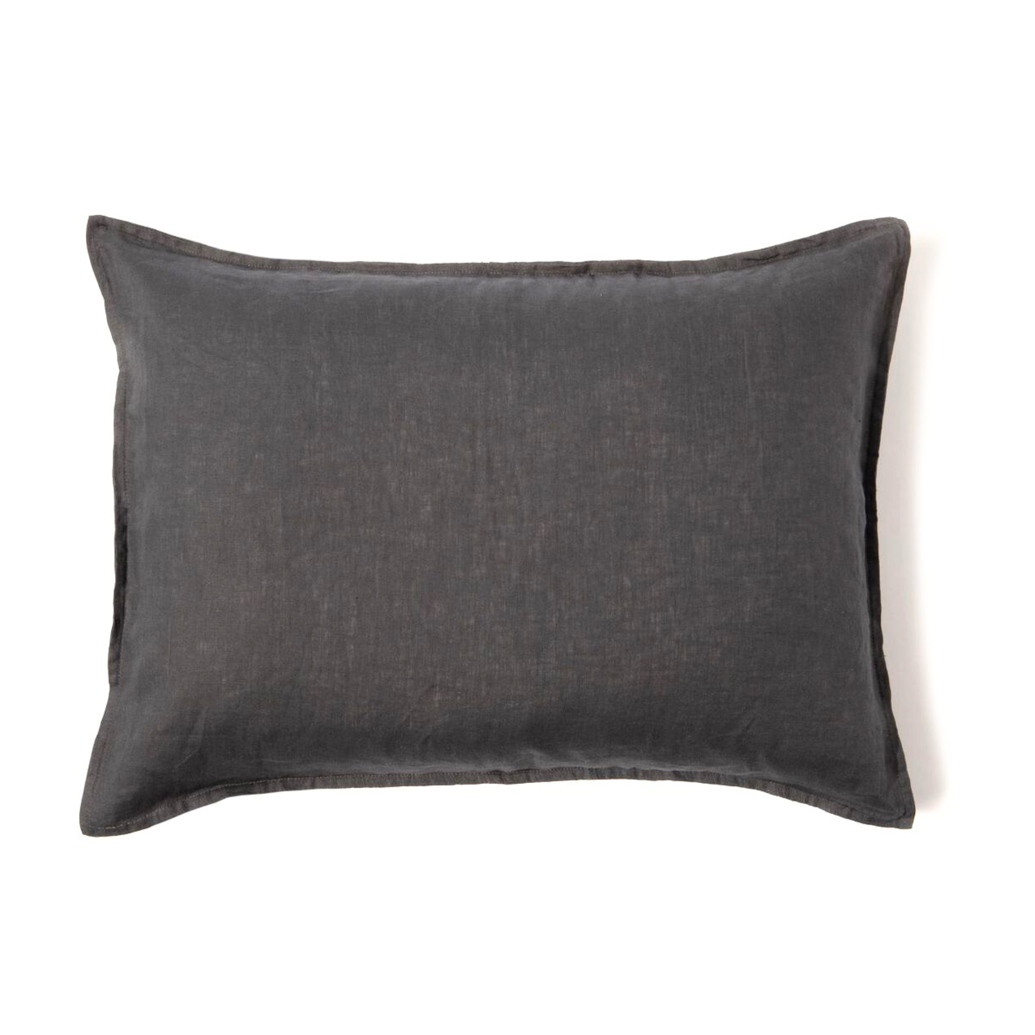 FUNDA ALMOHADON LINO WHITE 70X50