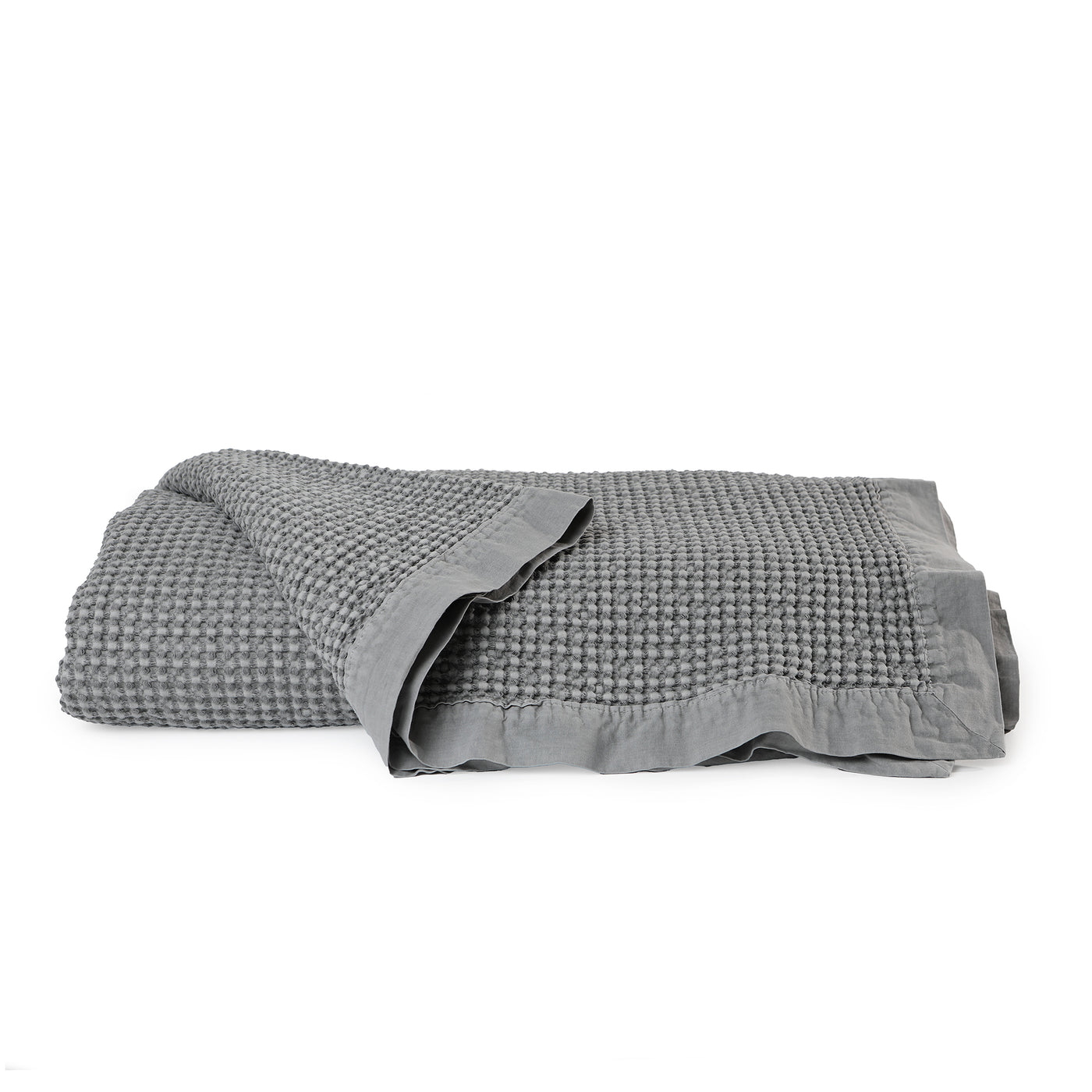 PIECERA WAFFLE KING GRIS