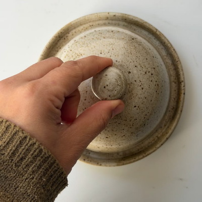 MANTEQUILLERO PECAS CERAMICA N&P