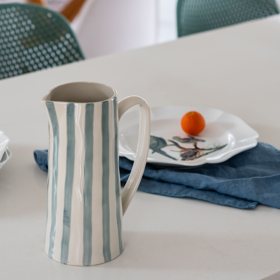 SERVILLETA LINO AZUL