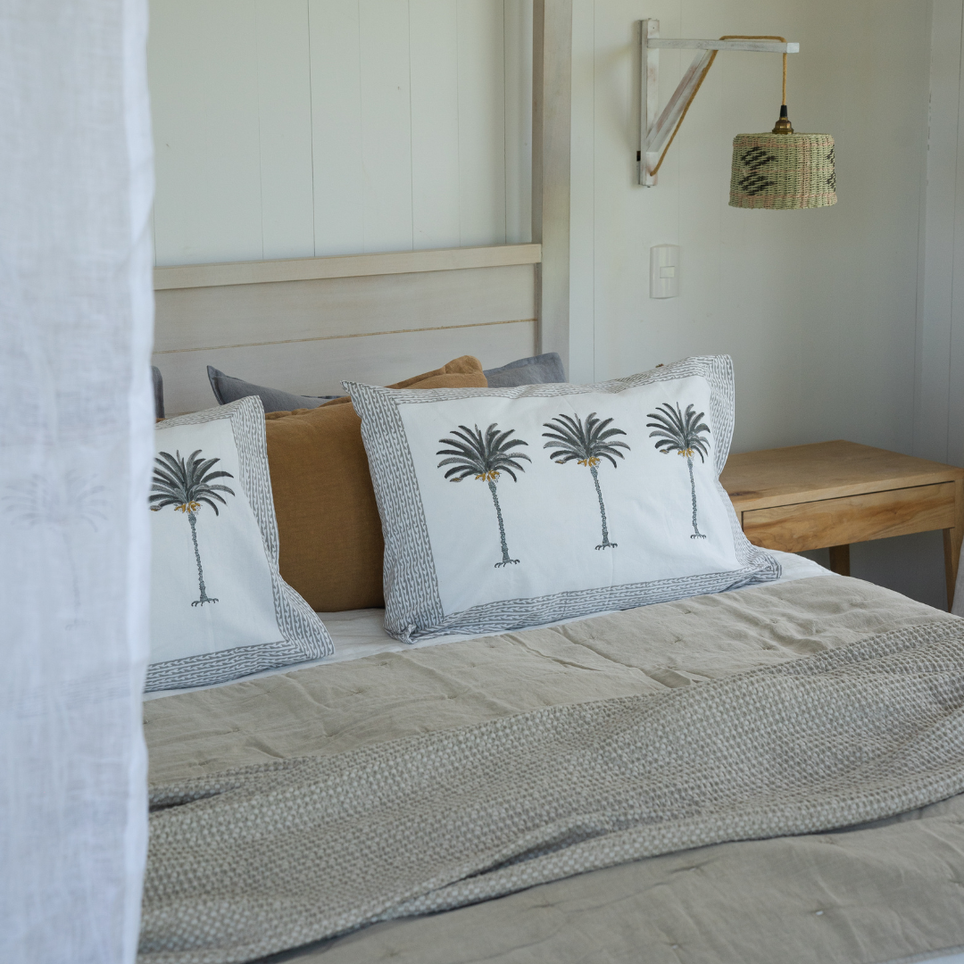 PIECERA WAFFLE KING TAUPE