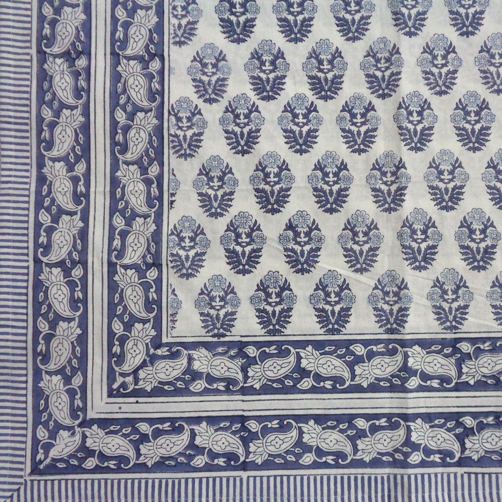 MANTEL BLOCK PRINT BOTTA WHITE 270 x 180