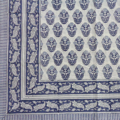 MANTEL BLOCK PRINT BOTTA WHITE 270 x 180