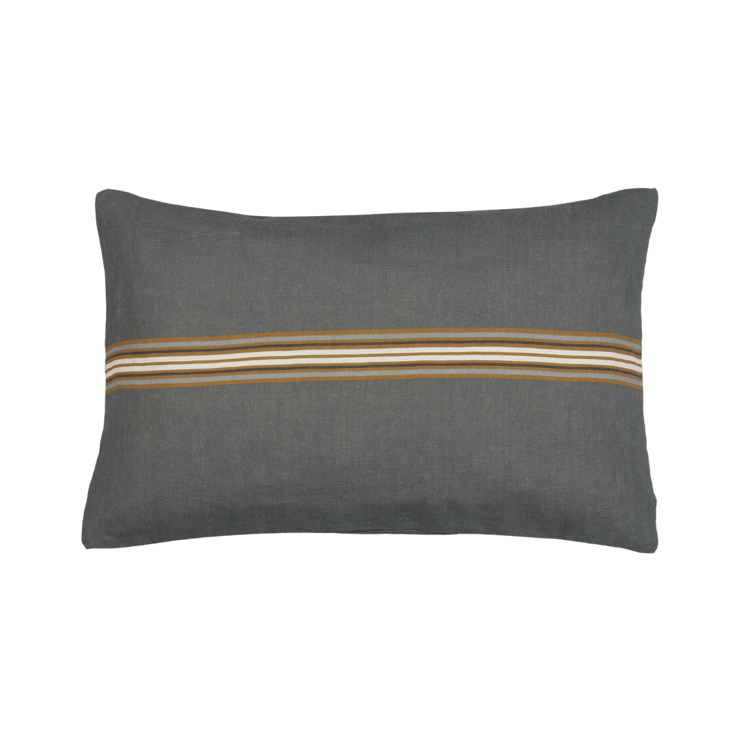 FUNDA COJIN ORIGEN GRIS 60X40