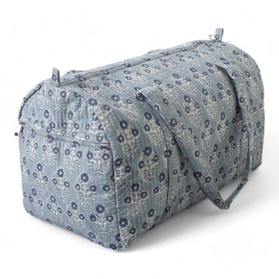 BOLSO WEEKEND  BLOCK PRINT BOOTA CELESTE