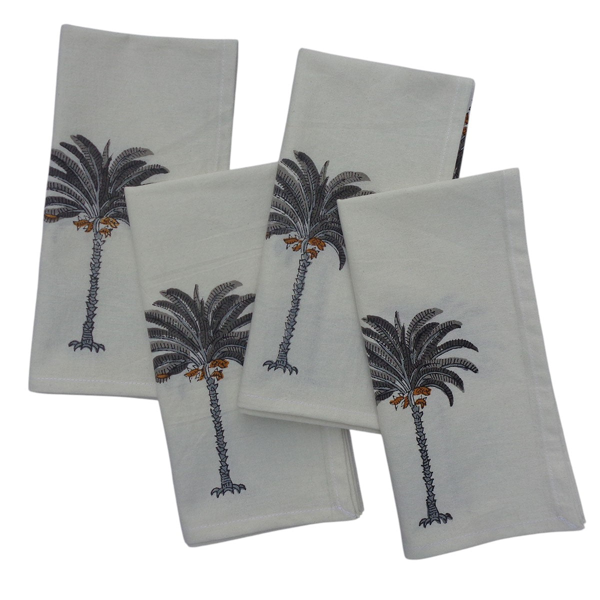 SERVILLETA PALMERA GRIS