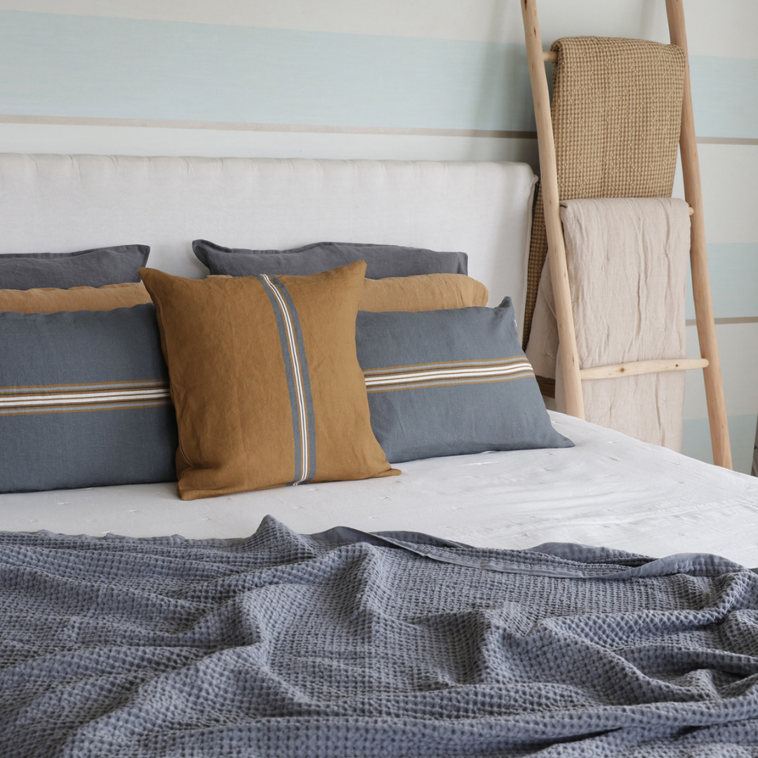 FUNDA COJIN ORIGEN GRIS 60X40