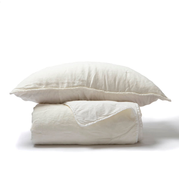 Cubrecama Quilt Lino Blanco
