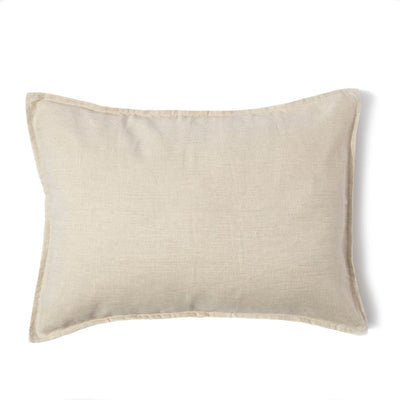 FUNDA ALMOHADON LINO BEIGE 70X50