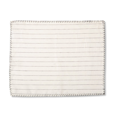 INDIVIDUAL LINO RAYAS GRISES