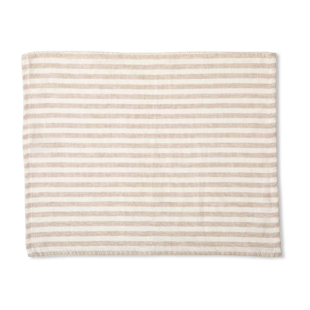 INDIVIDUAL LINO RAYAS BEIGE