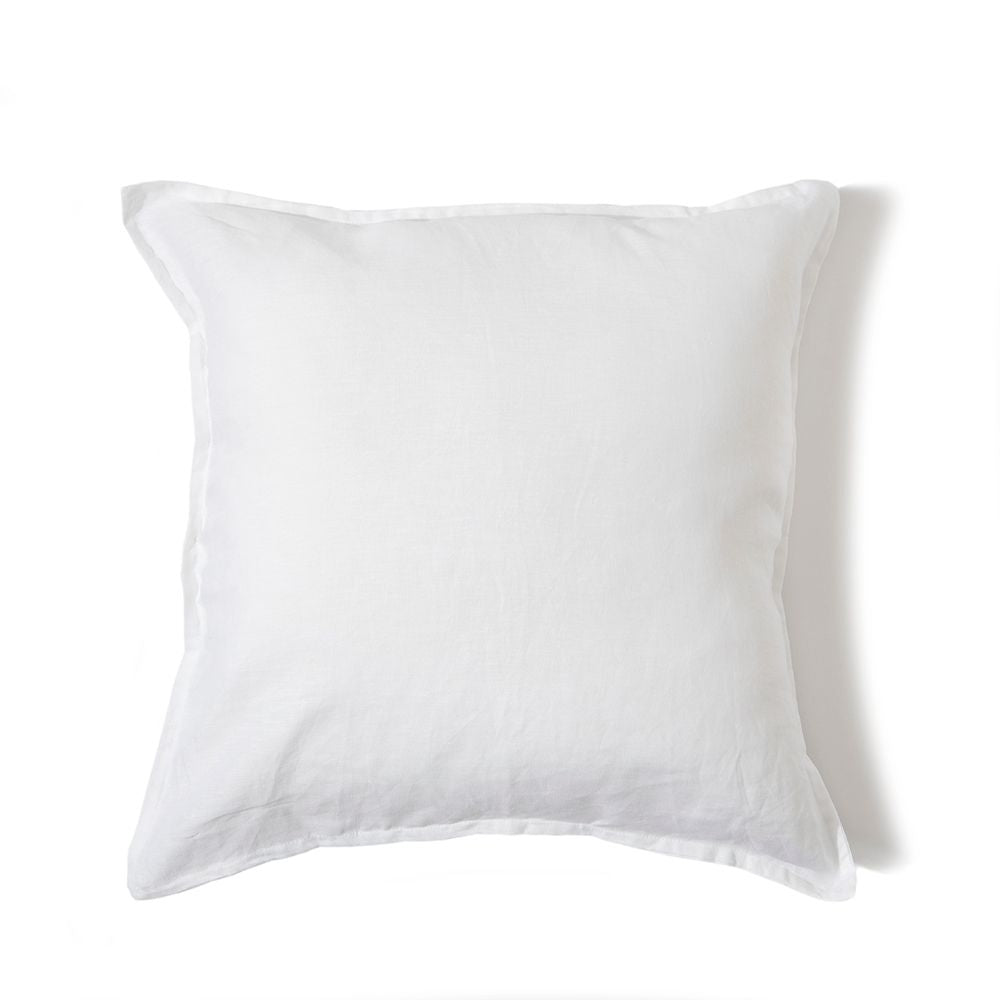FUNDA COJIN LINO BLANCO 60x60