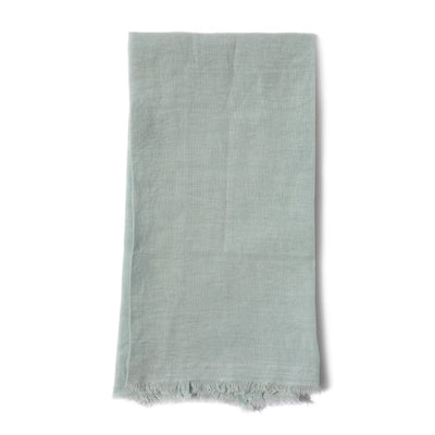 TOALLA VISITA LINO TURQUESA