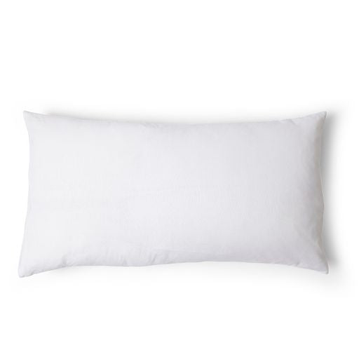 FUNDA ALMOHADA LINO BLANCO 90X50