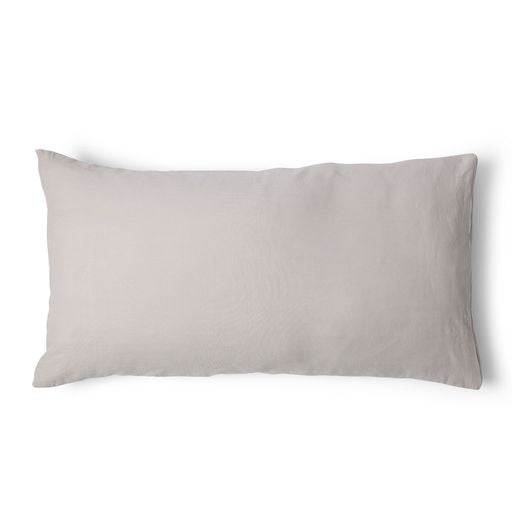 FUNDA ALMOHADA LINO GRIS 90X50