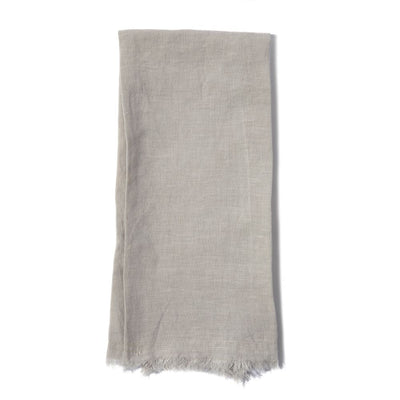 TOALLA VISITA LINO GRIS